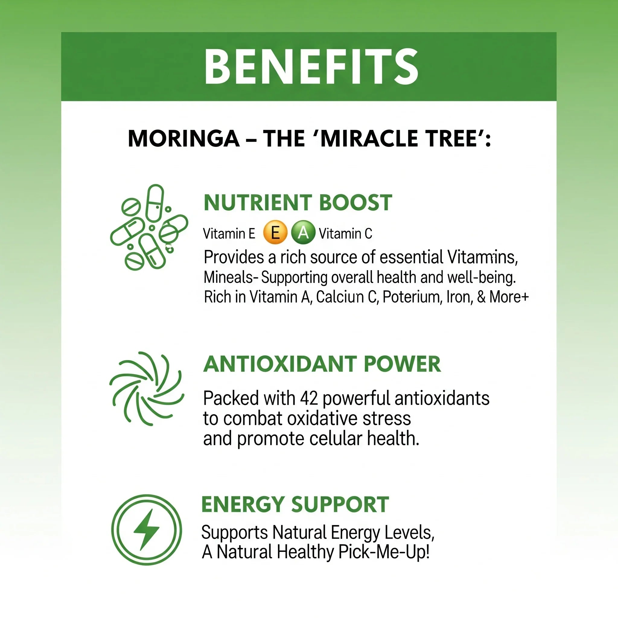 Moringa Trial Pack– 60 Capsules