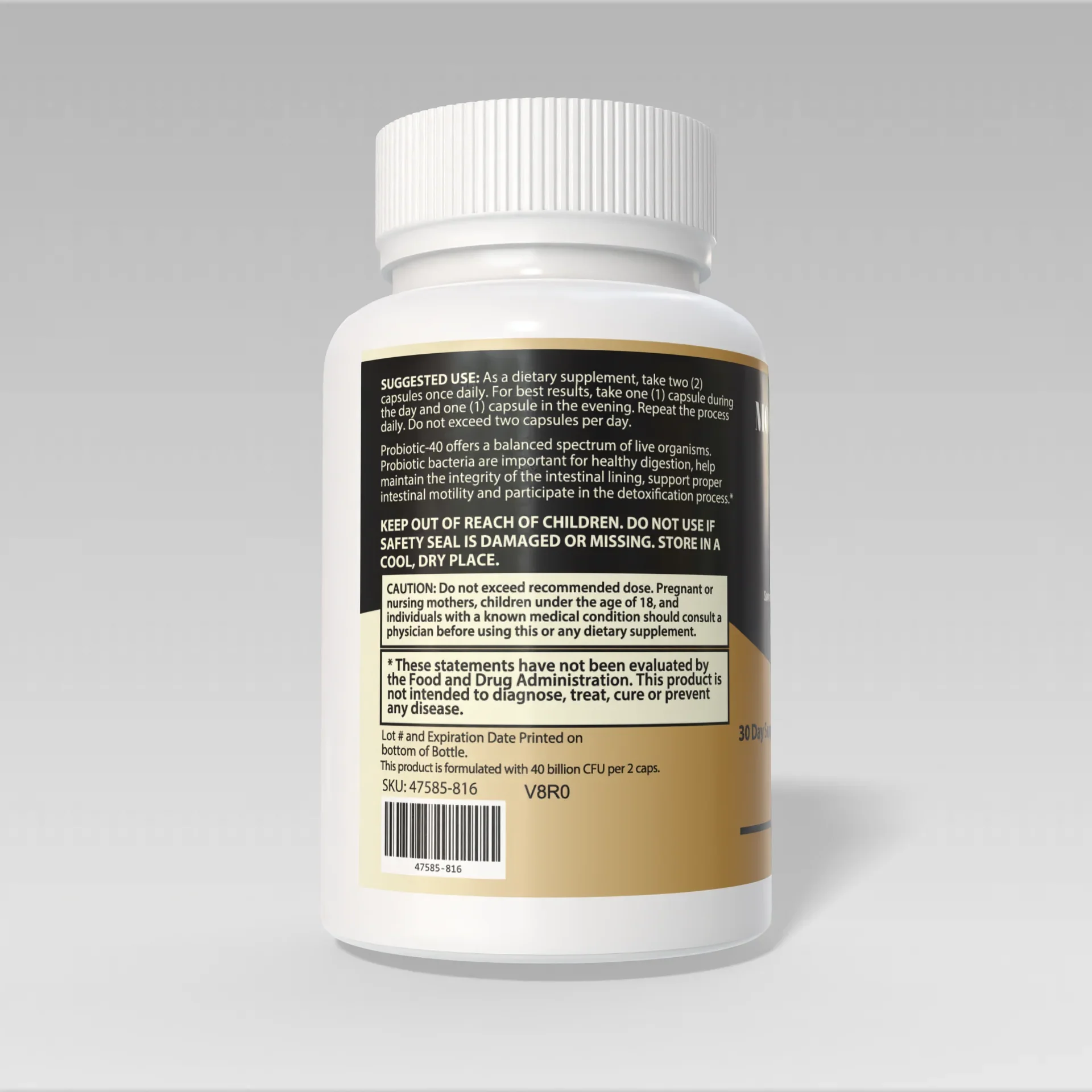 Probiotic - 40 Billion CFU